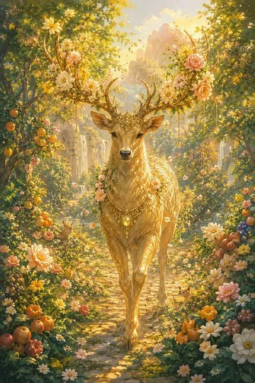 The Stag King of Abundance