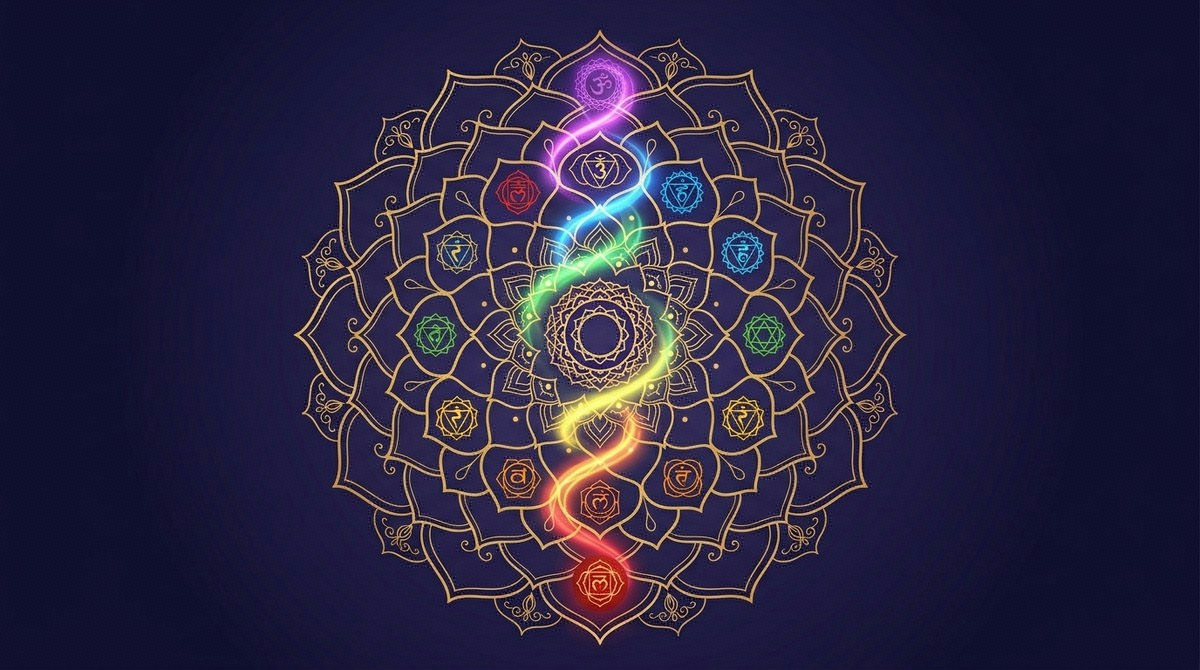 七脈輪能量系統曼陀羅|宇宙貝拉