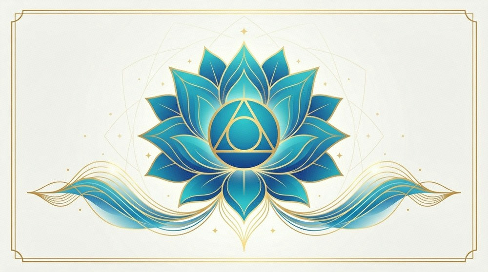 喉輪 Vishuddha 藍蓮|宇宙貝拉