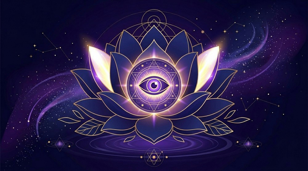 眉心輪 Ajna 靛蓮|宇宙貝拉