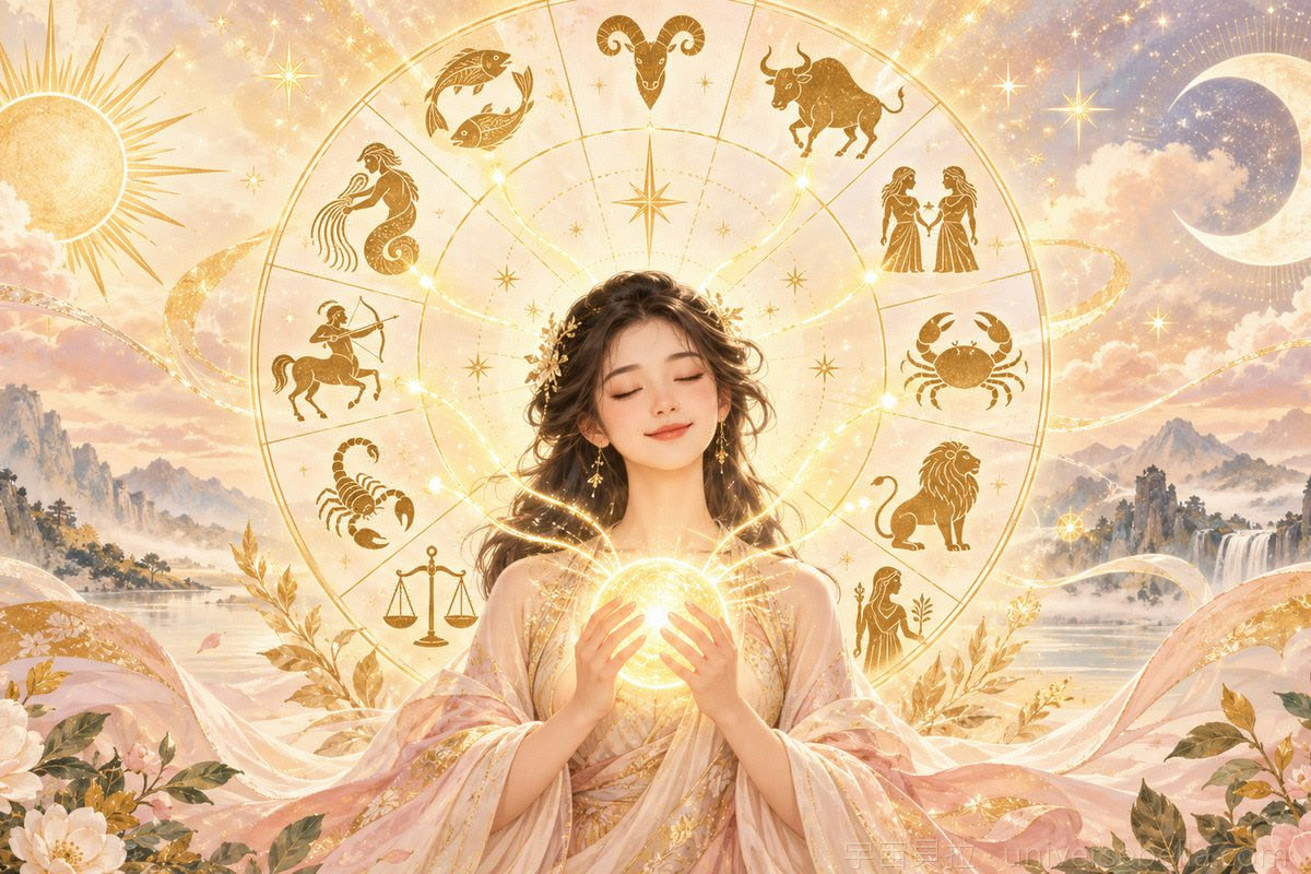 12 星座財富顯化語｜各星座賺錢優勢與招財盲點｜宇宙貝拉 Universe Bella